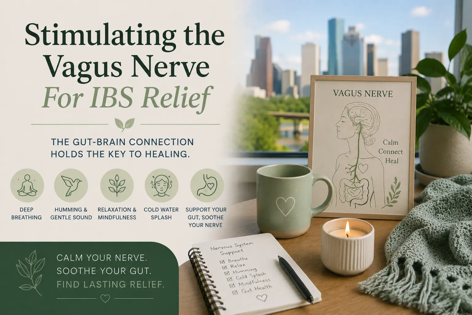 vagus nerve for IBS relief